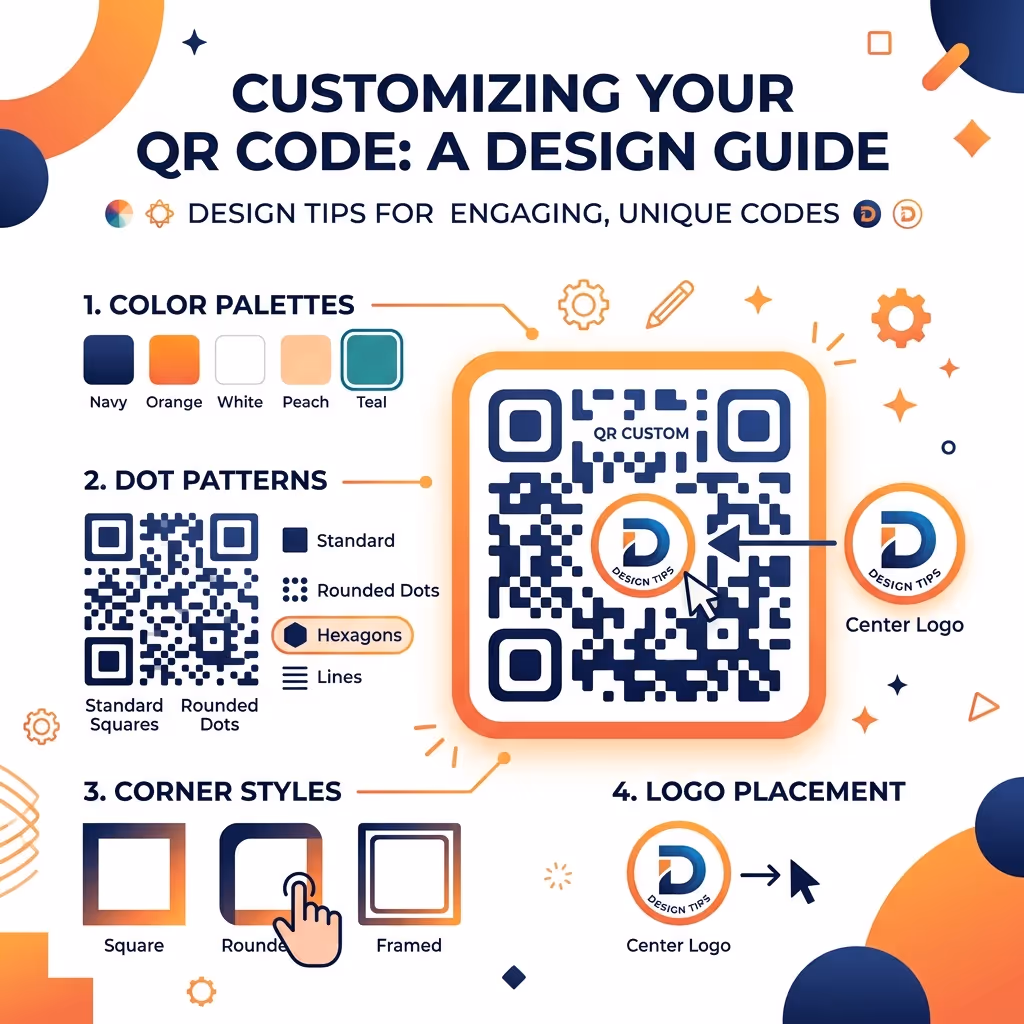 QR code customization and design tips